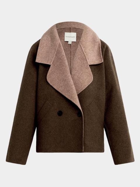 Favorite Daughter The Cameron Two-Tone Coat