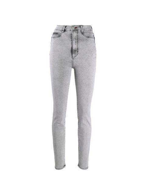 PHILIPP PLEIN high-rise skinny jeans