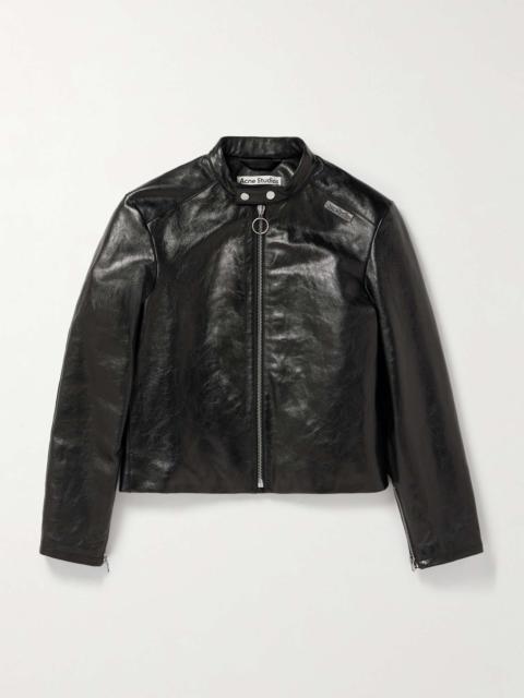 Acne Studios Leather Biker Jacket