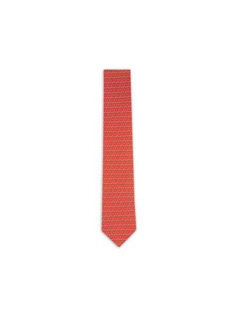 FERRAGAMO patterned silk neckwear