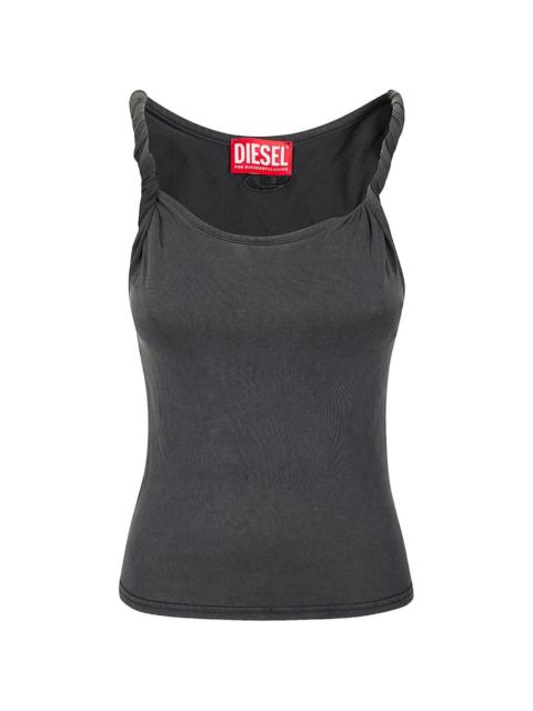 Diesel twist-strap top