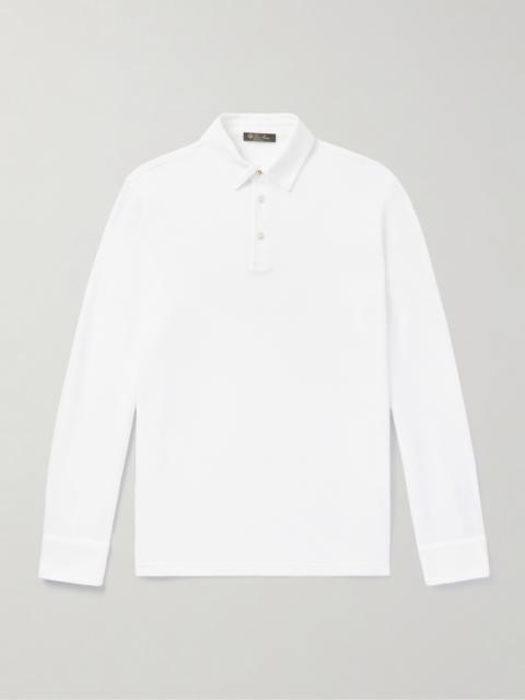 Loro Piana Cotton-Piqué Polo Shirt