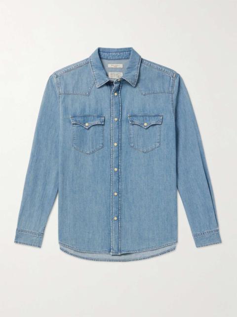 Nudie Jeans George Denim Western Shirt