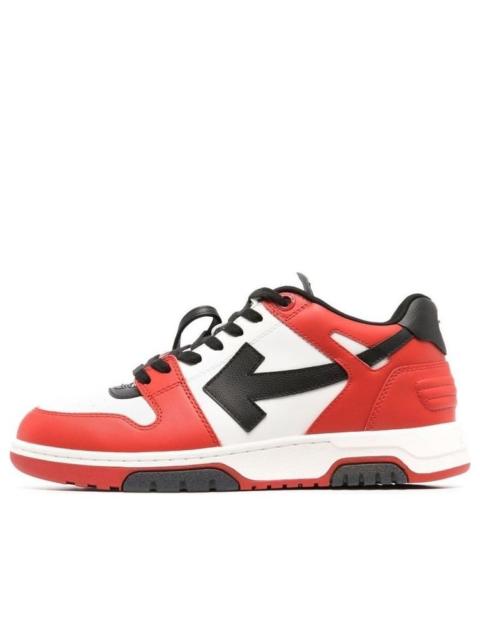 Off-White Off-White Out of Office Low Sneaker 'Red White Black' OMIA189S23LEA0012510