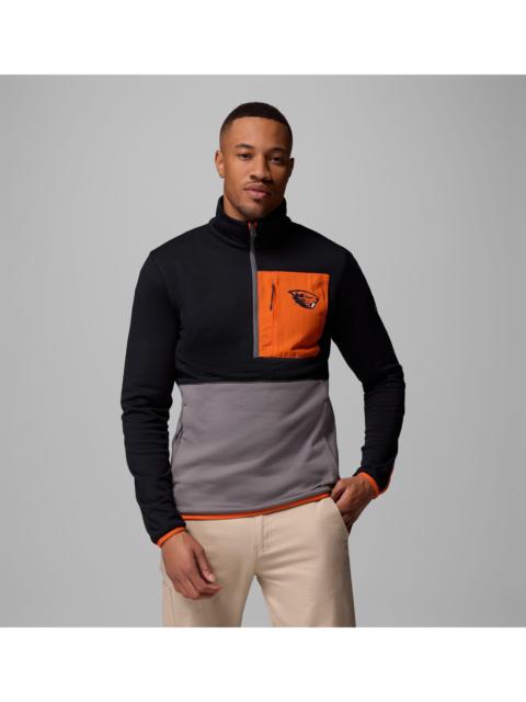Columbia Men's Collegiate Columbia Hike Half Zip Jacket - Oregon State