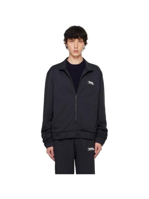 Maison Kitsuné Black Flash Fox Track Jacket