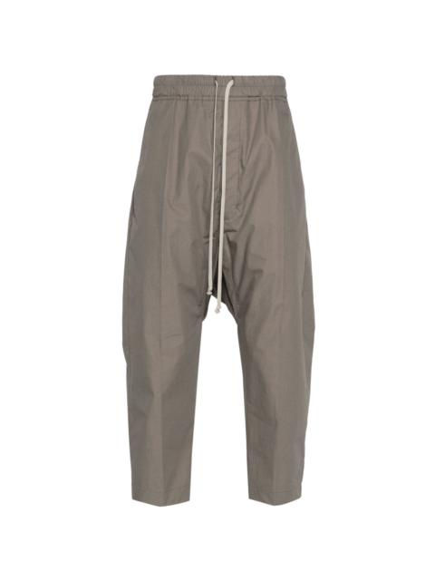 Rick Owens Lido drop-crotch cropped trousers