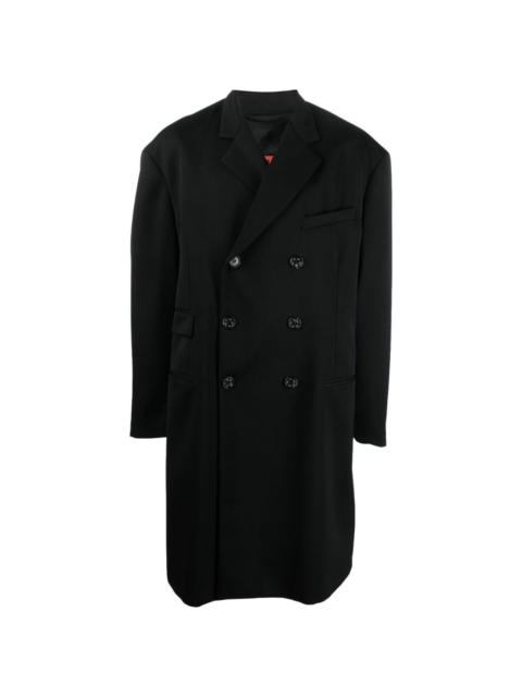 424 double-breasted oversize coat