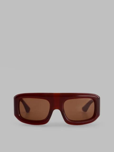 PORT TANGER Port Tanger Mauretania Terra Cotta Acetate /Dhahab Lens Sunglasses