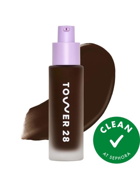 Tower 28 Beauty Swipe Serum Non-Acnegenic Foundation with Medium Buildable Coverage