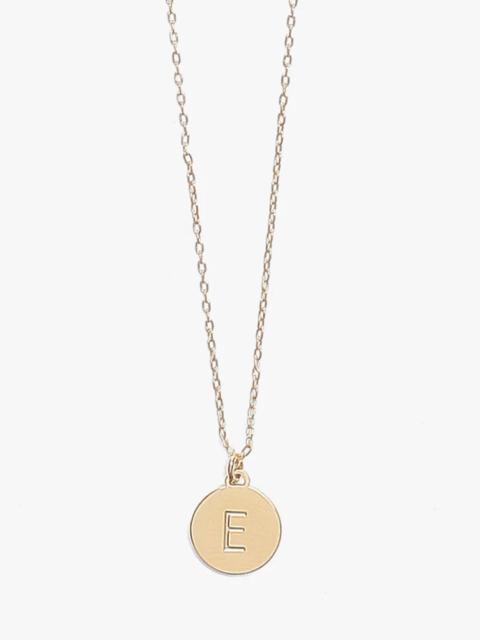 kate spade Initial E Mini Pendant