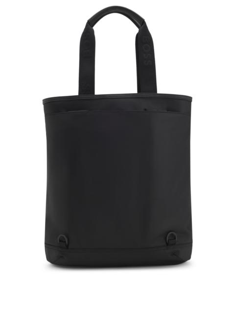 BOSS TOTE BACKPACK WITH DOUBLE B MONOGRAM TRIM