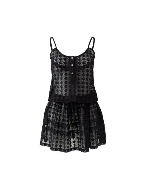 MELISSA ODABASH BAILEY BLACK DRESS
