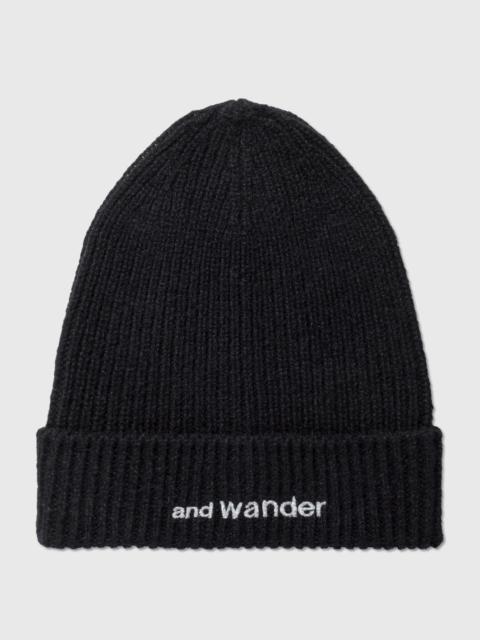 and Wander SHETLAND WOOL CAP
