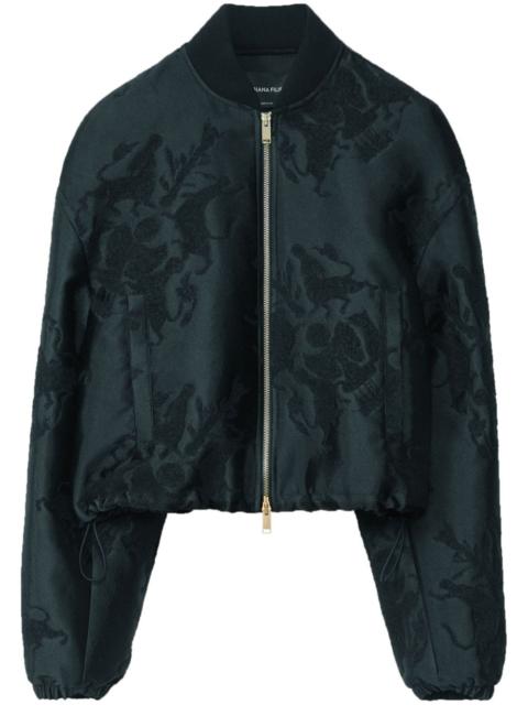 FABIANA FILIPPI jacquard bomber jacket