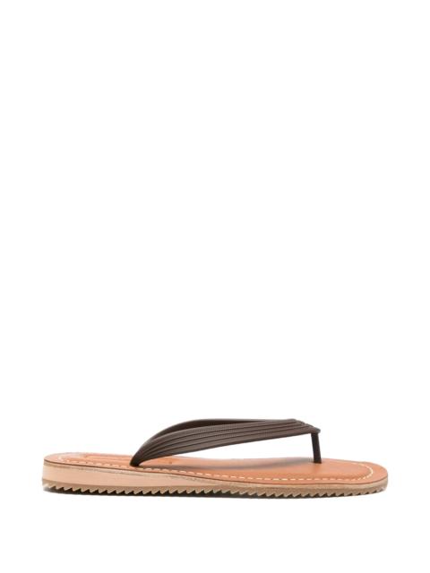 Miu Miu Miu Miu Thong-strap Flip Flops