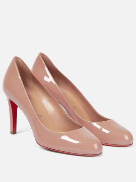 Pumppie 85 patent leather pumps