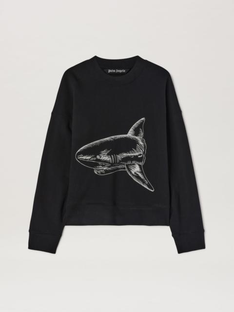 Palm Angels Split Shark Sweatshirt