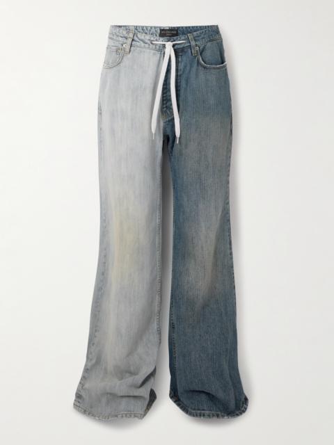 BALENCIAGA Two-tone Jeans