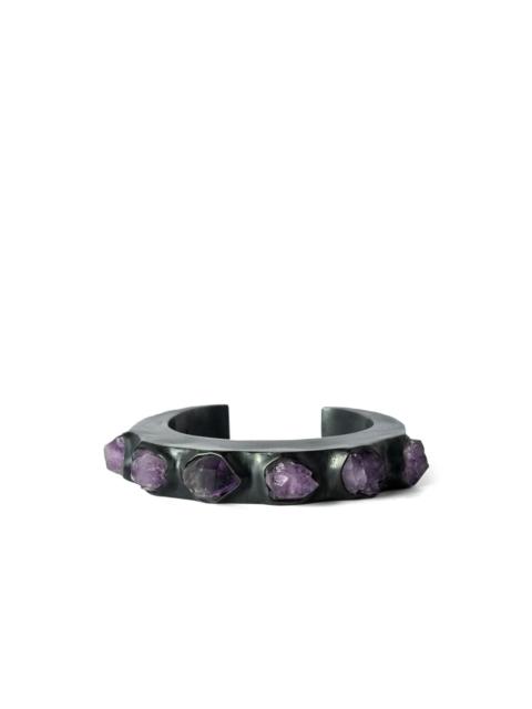 Parts of Four Crescent amethyst band bracelet