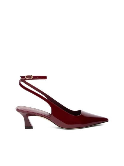 Stuart Weitzman 50mm Vinnie strap pumps