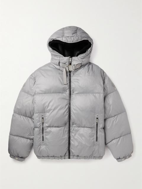 Moncler 6 Moncler 1017 ALYX 9SM Quilted Shell Hooded Down Jacket with Detachable Liner