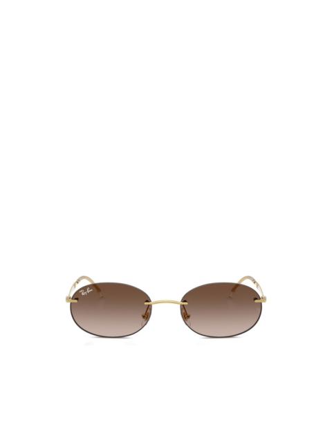 Ray-Ban oval-frame sunglasses