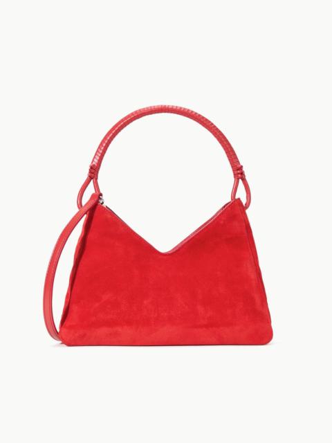 STAUD VALERIE SHOULDER BAG CHILI