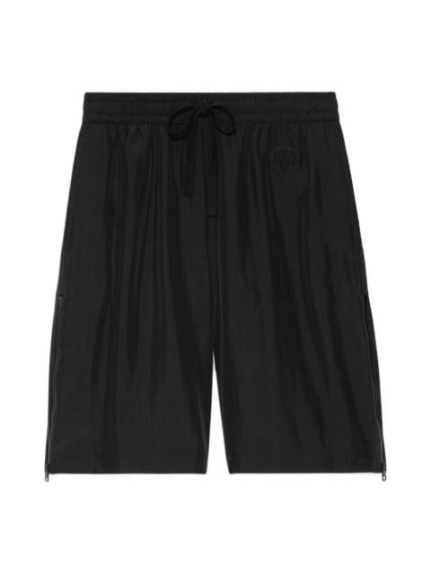 GUCCI (WMNS) Gucci Black Silk Pongé Shorts 'Black' 773706-XJF8M-1043