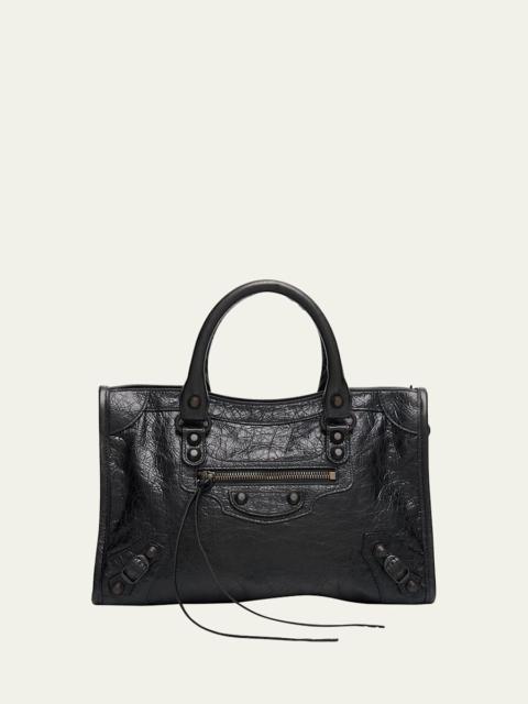Le City Small Leather Top-Handle Bag