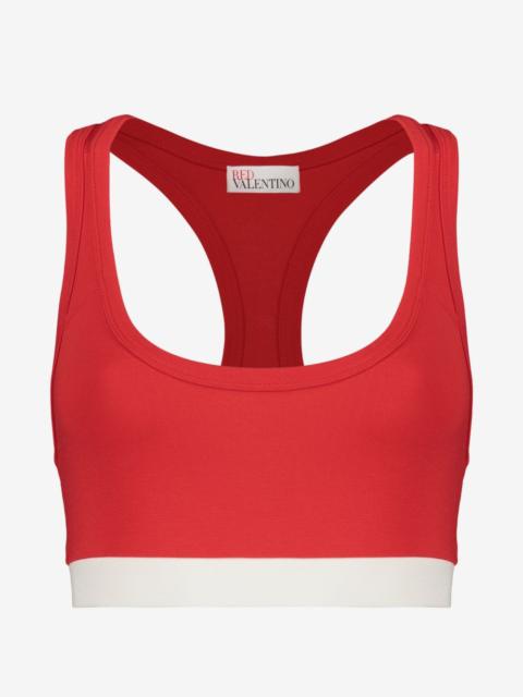 REDValentino racerback cropped top
