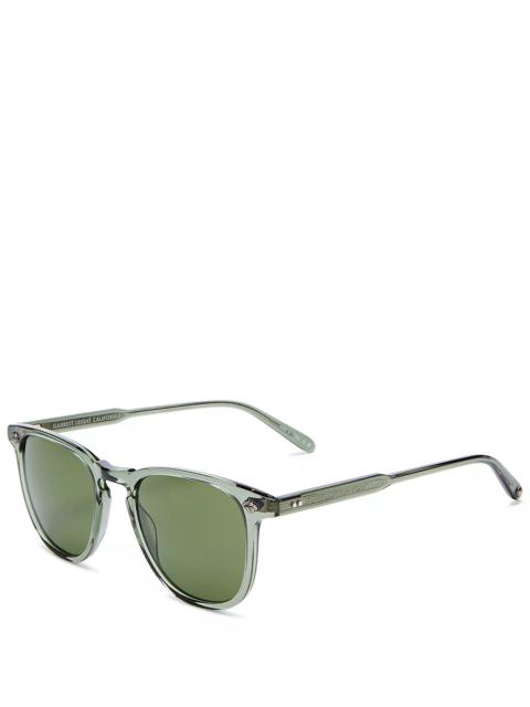 Garrett Leight Brooks II Square Sunglasses, 47mm