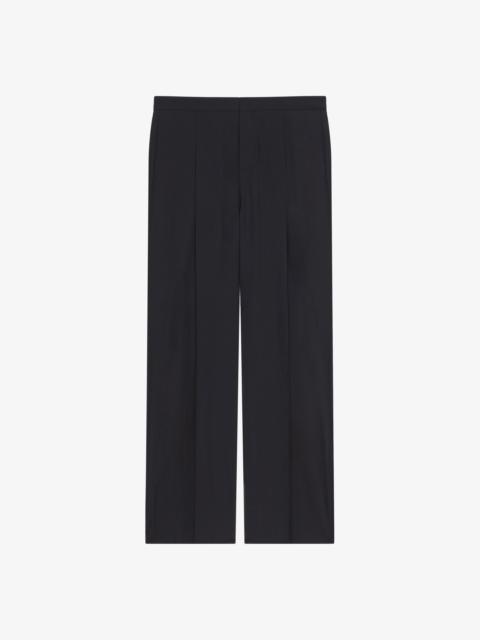 Givenchy TAILORED PANTS IN WOOL WITH LUREX STRIPES