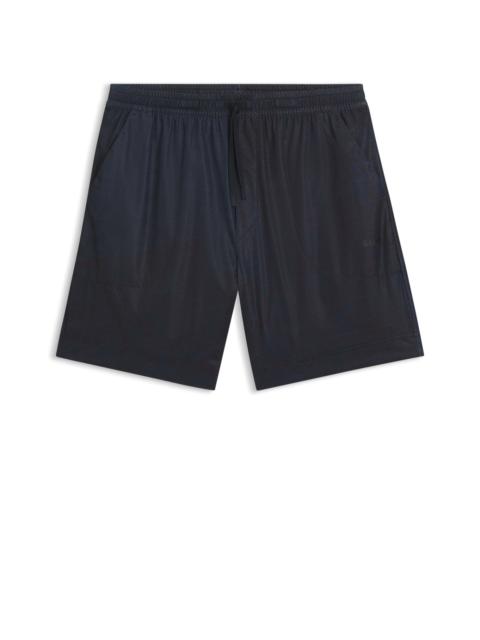 BOSS ACTIVE SHORTS WITH ALL-OVER PRINT