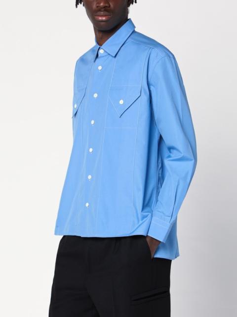 NAMACHEKO White poplin Guardia shirt | gebnegozionline