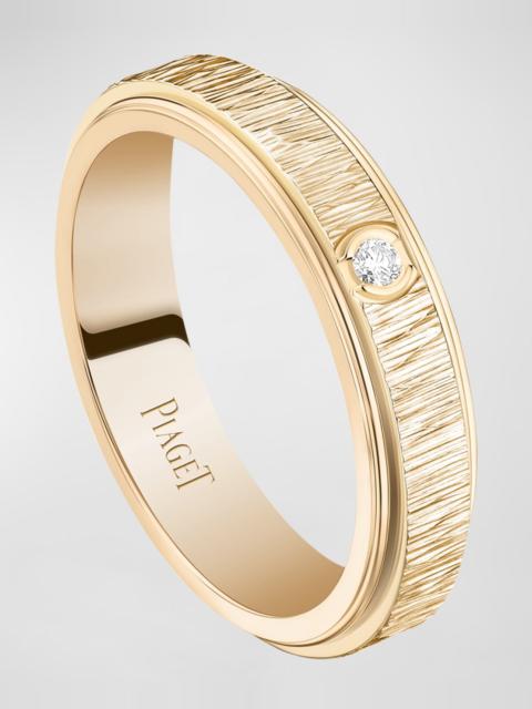 Piaget Possession Palace 18K Rose Gold Diamond Band Ring