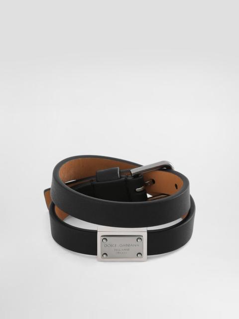 Dolce & Gabbana Calfskin bracelet
