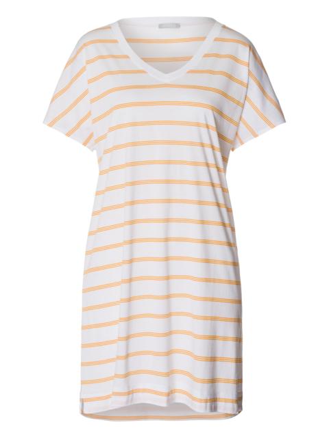 HANRO Laura Cotton Blend V-Neck Bigshirt
