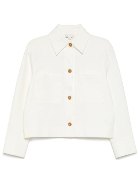 Vince button-up shirt jacket