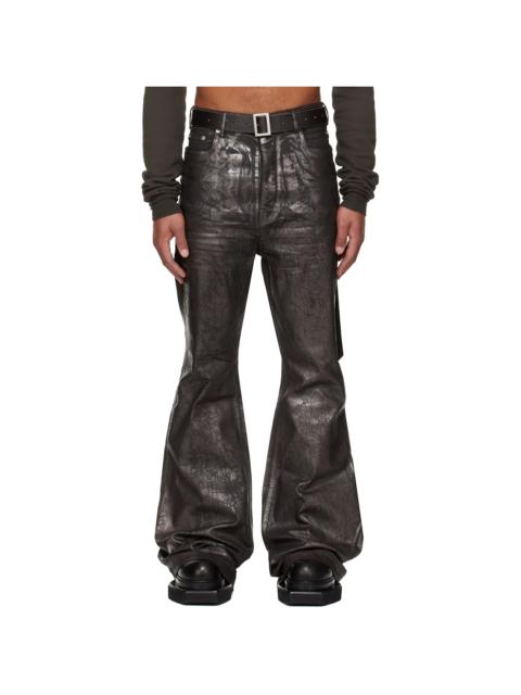 Rick Owens DRKSHDW Gray Concordians Bolan Bootcut Jeans