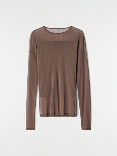 Lemaire LONG-SLEEVE BALLERINA-STYLE TOP IN MESH JERSEY
