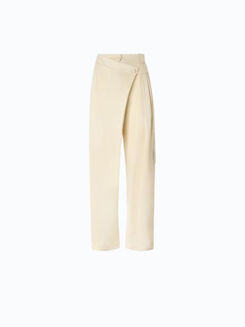 PINKO CARROT-FIT WRAP TROUSERS