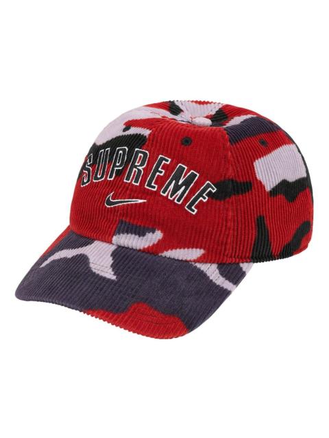 Supreme Supreme x Nike Arc Corduroy 6-Panel Cap 'Black White' DM9048-689