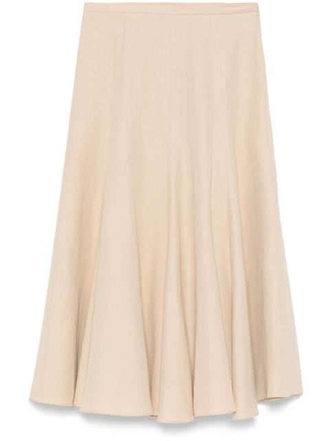 FABIANA FILIPPI twill midi skirt