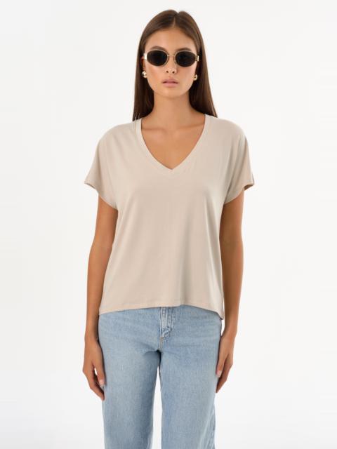 LAMARQUE NEREA | Jersey V Neck Tee