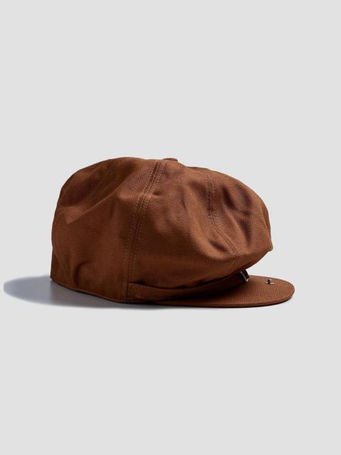 Nigel Cabourn Adjustable Costume 20's Style Casquette Brown