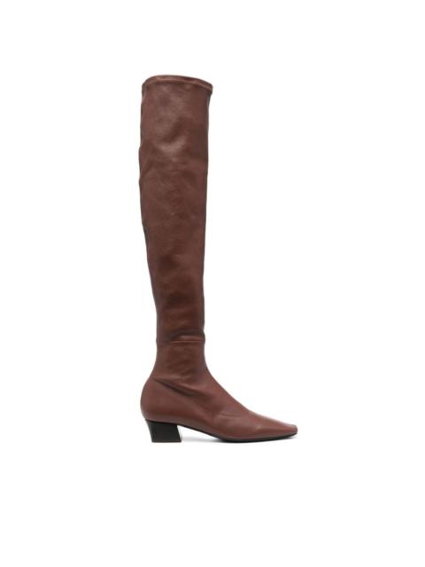 BY FAR Colette 40mm thigh-high boots