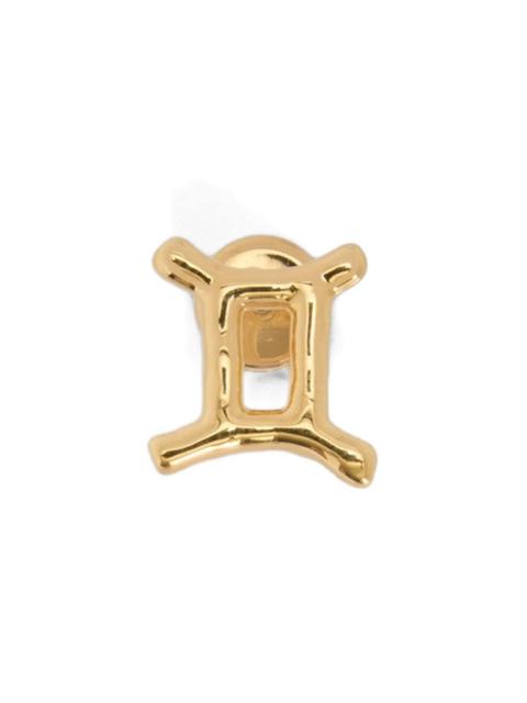 Jil Sander Zodiac sign single earring