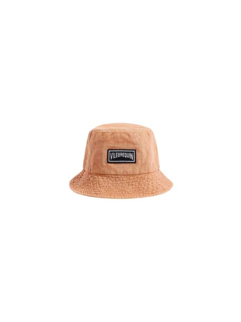 Vilebrequin Unisex Linen Bucket Hat Mineral Dye