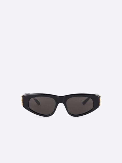 Dynasty D-frame Sunglasses in Black